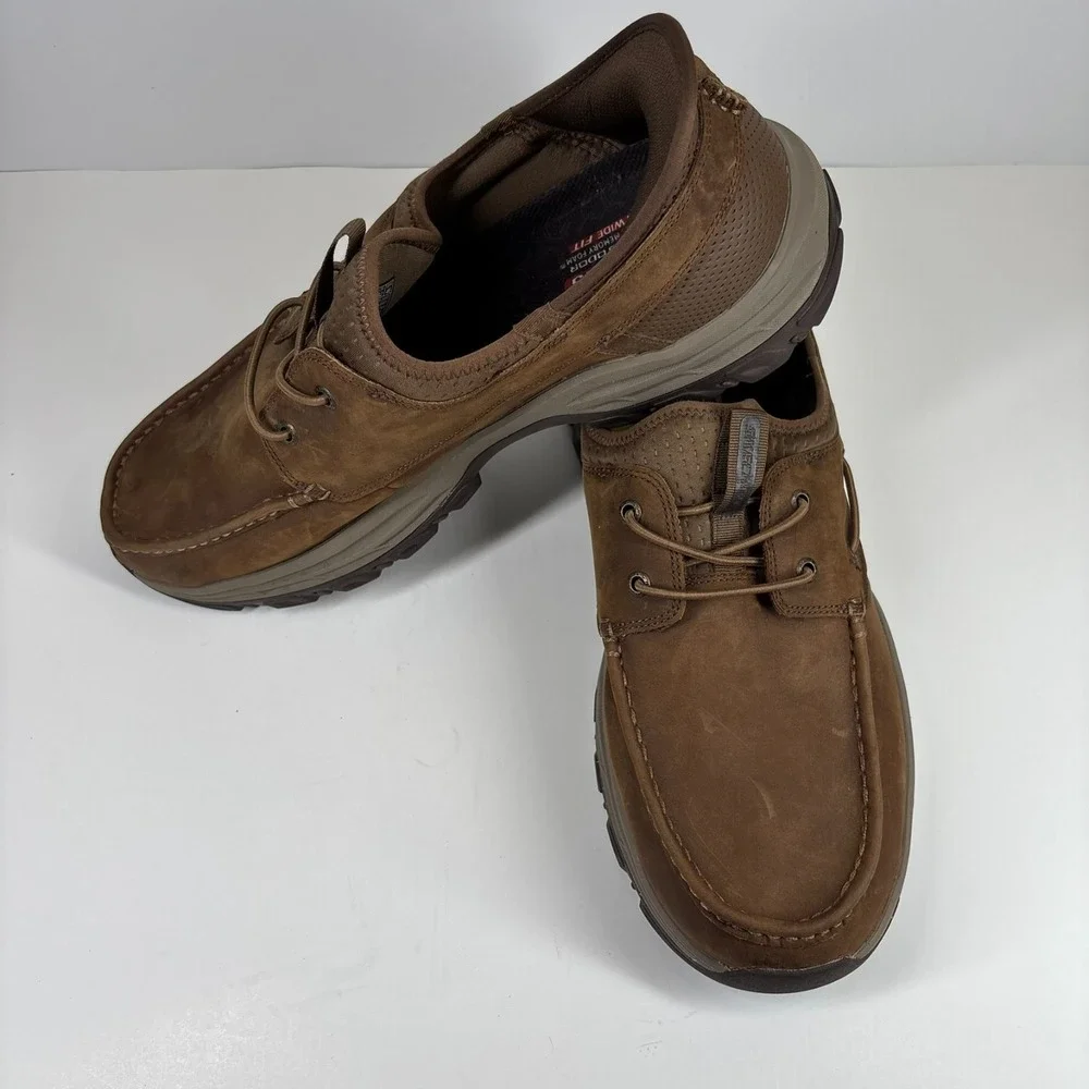 Skechers Brown Men's Boat Shoes